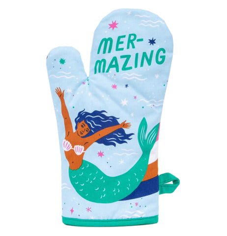 "Mer-Mazing" Oven Mitt