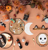 Paper Plates "Halloween Dancing Figures'
