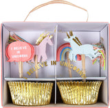 I Believe In Unicorns Cupcake Kit