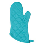 Bali Blue oven mitt with hook