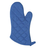 Royal Blue oven mitt with hook