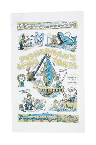 Towel "Fisherman's Lying"
