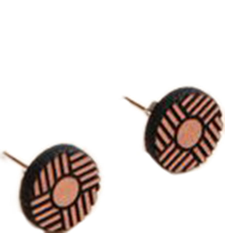 Palm Wood Studs