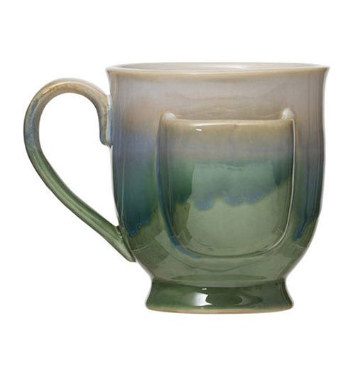 Stoneware "Tea Bag Holder" Mug