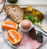 Porcelain Egg Cup & Spoon Set