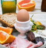 Porcelain Egg Cup & Spoon Set