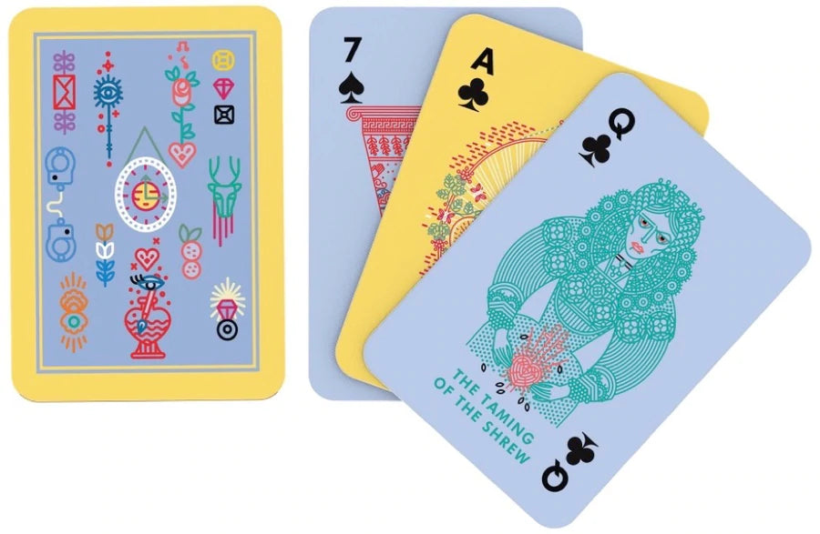 "Comedies &amp; Romance" Shakespeare Playing Cards