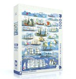 Navires - Ships Puzzle - 1000 Pieces