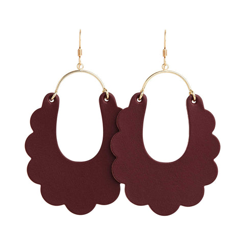Marigold Dahlias Earrings <br> **Available in 2 Colors**