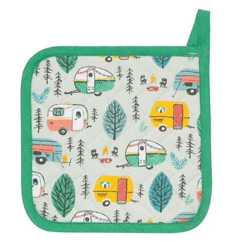 "Happy Camper" Pot Holder