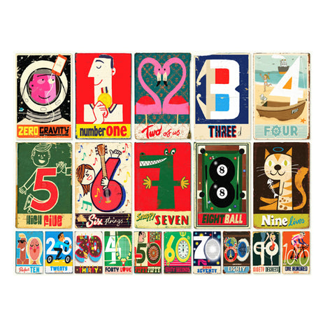 Numbers 48 Piece Puzzle