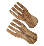 Naturally Med Olive Wood Salad Hands