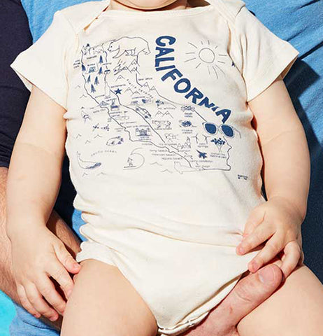 "California" Baby One Piece