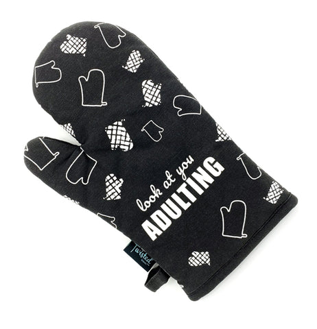 "Look at You Adulting" Oven Mitt