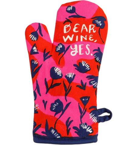 Dear Wine, Yes Oven Mitt