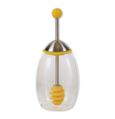 Honey Jar with Silicone Dipper