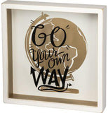 Shadow Box "Go Your Own Way"