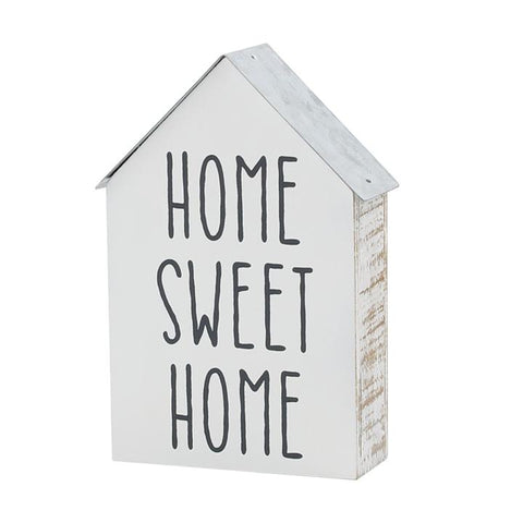 "Home Sweet Home" Block Sign