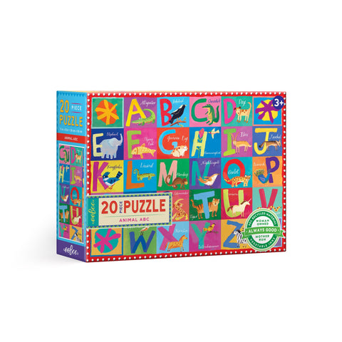 "Animal ABC"  Puzzle (20 Piece)