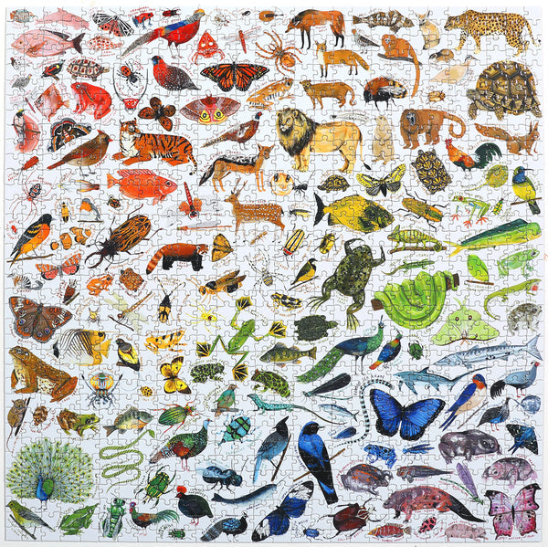 "A Rainbow World" Puzzle (1,000 Piece)