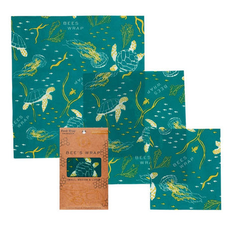 Ocean Print Wrap (3-Pack)