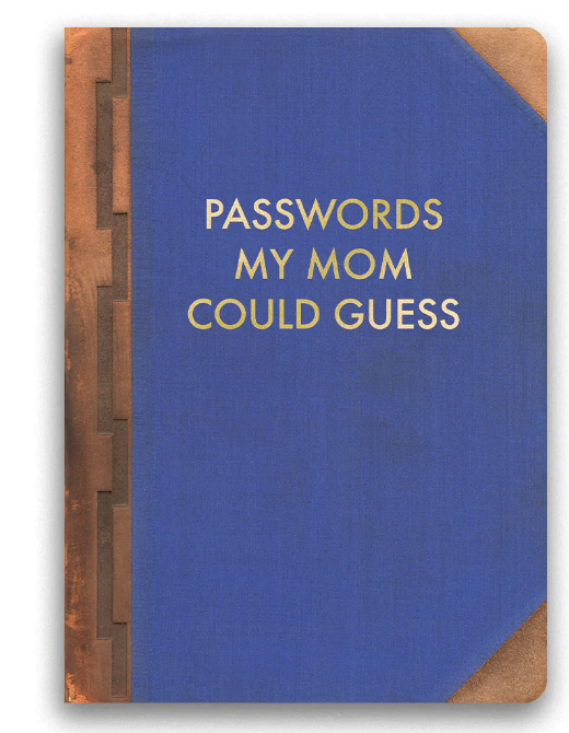 Journal, Medium - Passwords My Mom Could Guess