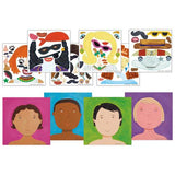 Sticker Tote "Funny Faces"