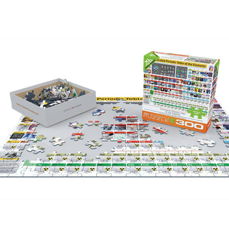Periodic Table of Elements 300-Piece Puzzle