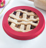 Pie Protector, Silicone Ware Red