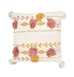 Embroidered Pillow "White"
