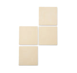 Pizza Tiles, Set of 4, 7.5"