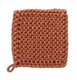 Cotton Crocheted Pot Holder
