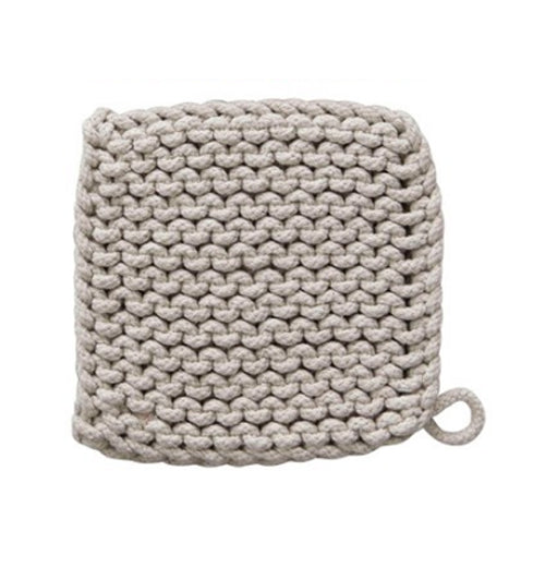 Cotton Crocheted Pot Holder
