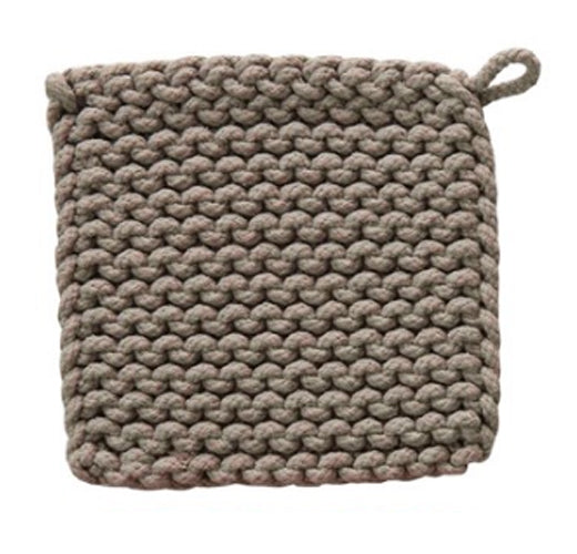 Cotton Crocheted Pot Holder