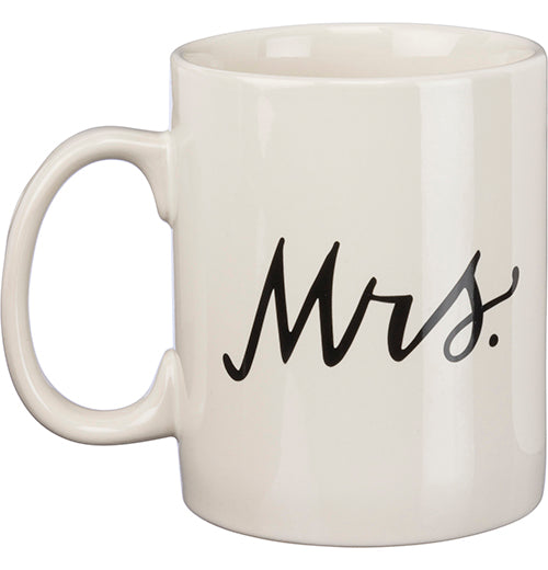 Mr. and Mrs. Mug Set