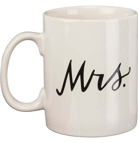 Mr. and Mrs. Mug Set