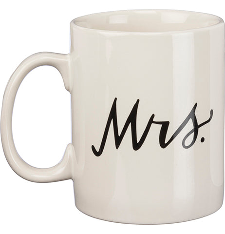 Mr. and Mrs. Mug Set
