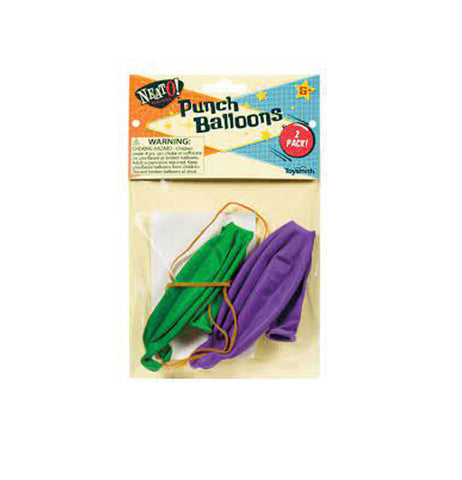 Punch Balloons 2-Pack (Colors may vary)