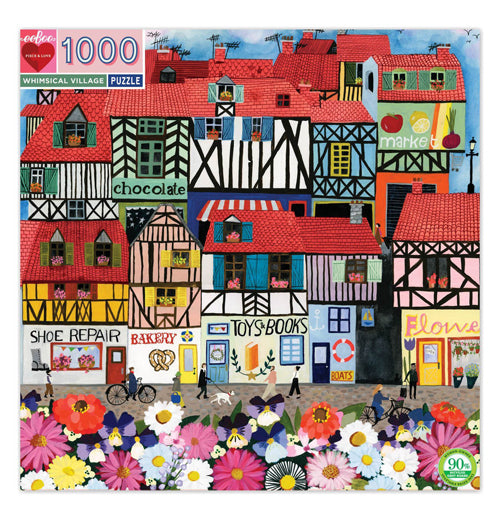 "Whimsical Village" Puzzle (1,000 Piece)