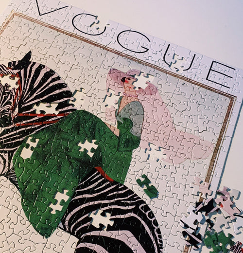 Puzzle (500 Piece) "Lady on a Zebra"