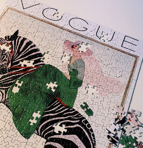 Puzzle (500 Piece) "Lady on a Zebra"