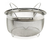 3-Quart Stainless Steel Mesh Basket