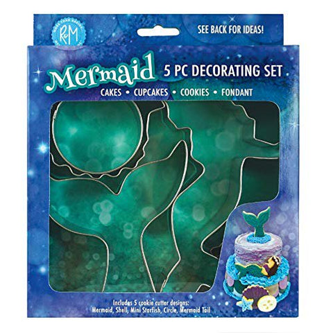 5-Piece Decorating Kit, Mermaid