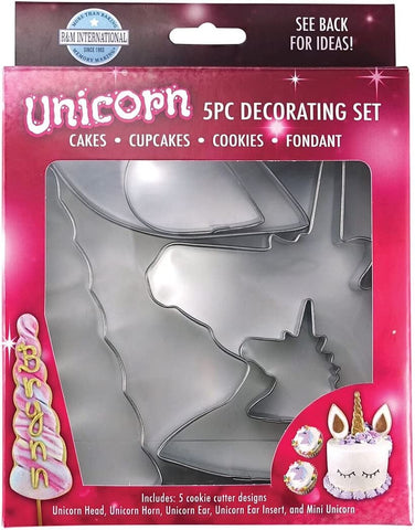 5-Piece Decorating Kit, Unicorn