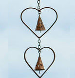 Heart with Bell Rain Chain