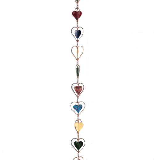 Heart Rain Chain