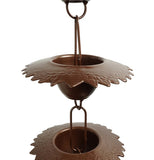 Leaf Lip Cup Rain Chain