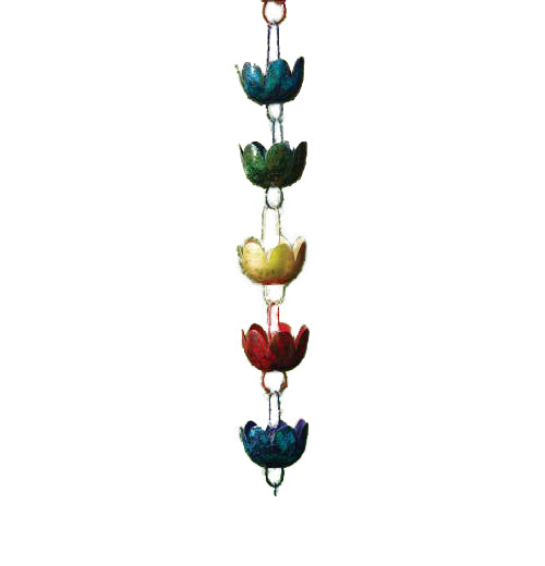 Lily Cup Rain Chain