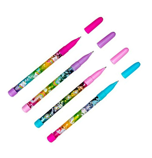 Rainbow Glitter Wand Pen