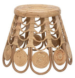 Rattan Tapered Stool